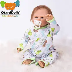 OtardDolls 20 "50 см ручной работы виниловая силиконовая кукла реборн игрушка новорожденная девочка Младенцы Мода Bebes reborn куклы для