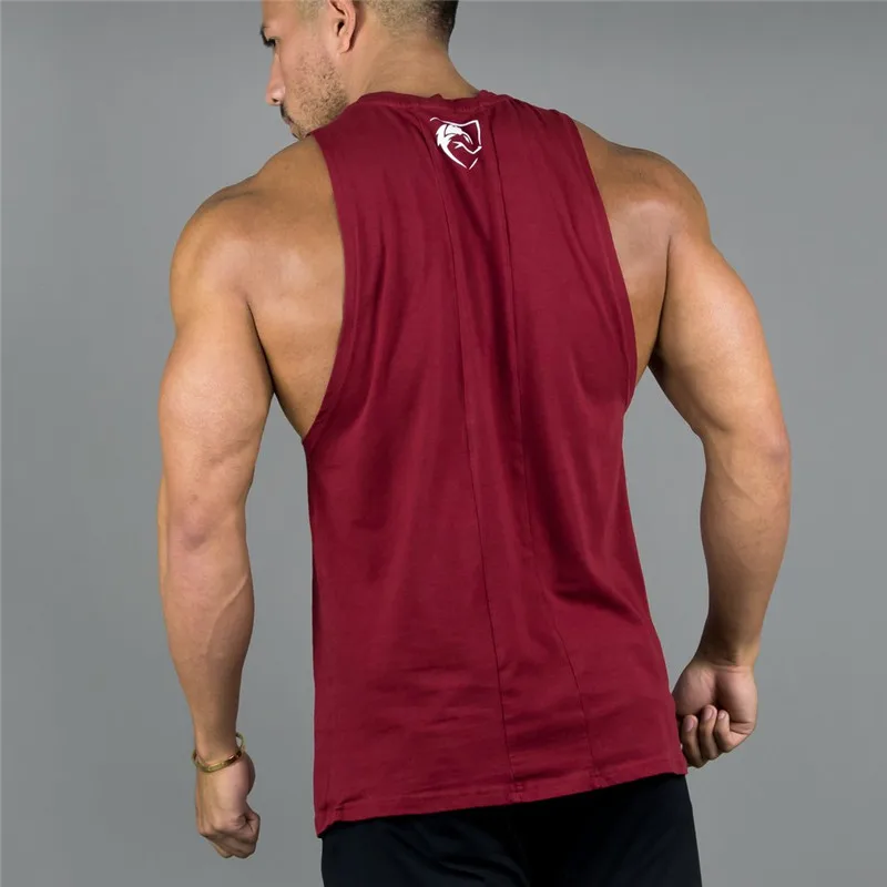 

ALPHALETE Brand Bodybuilding Stringer Tank Tops Sportwear Tank Tops Fitness Men Gyms Clothing Sleeveless Shirts