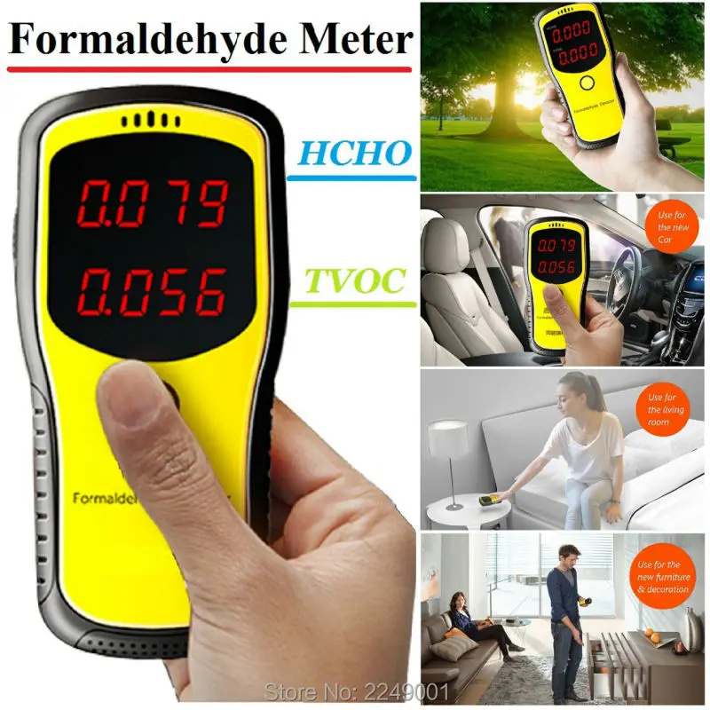 Kopen WP6900 Digitale Formaldehyde Detector Meter Formaldehyde Tester Sensor HCHO amp; TVOC Meter Air Analyzers Unit mg m3