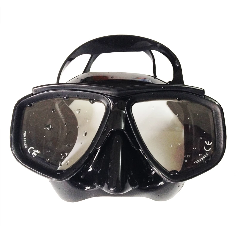 Маска для подводного плавания для дайвинга маска для подводного плавания черного цвета силиконовая маска для подводной охоты свободная Подводная маска для охоты