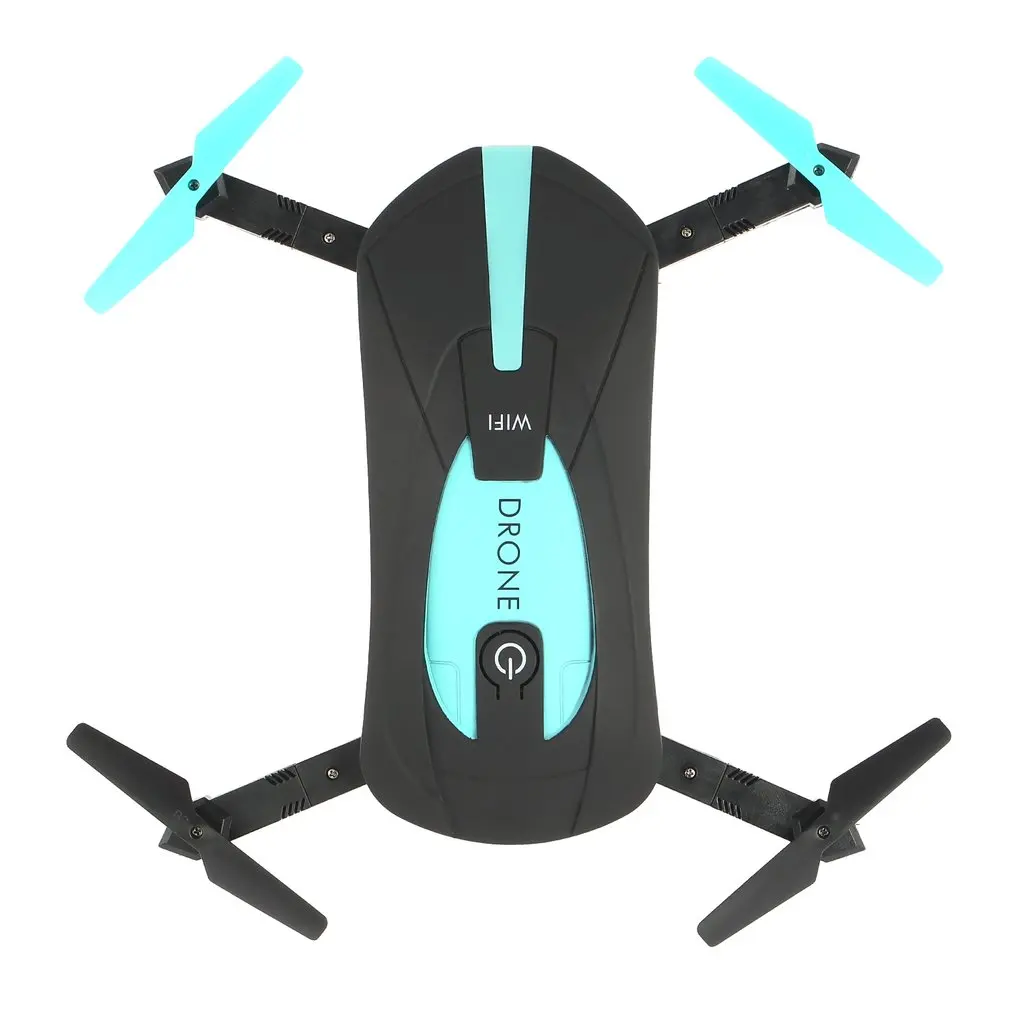 Складная селфи Карманный Дрон RC Drone 2,4 ГГц 6-Axis Gyro Wifi FPV 2.0MP Камера G-Сенсор удержания высоты Детская р/у вертолет Квадрокоптер игрушка