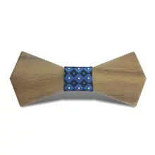 Hisuma сплошной геометрический резные натуральным деревянный лук Галстуки Для мужчин Для женщин Прохладный Свадебная вечеринка жениха Бабочка Gravatas бабочкой