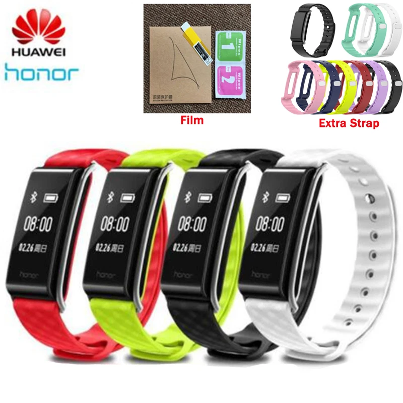 

Huawei Honor Color Band A2 Band Smart Wristband Sleep Heart Rate Monitor Bracelet Fitness Tracker IP67 OLED For Android iOS H15#