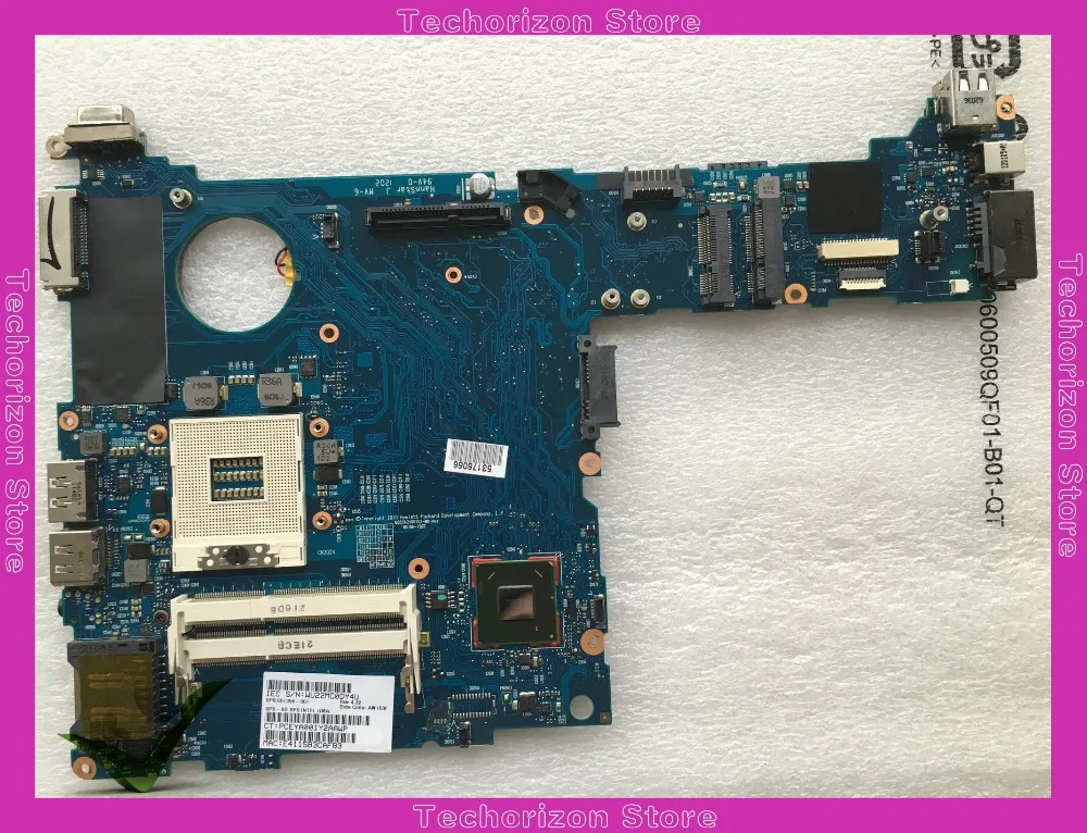 Материнская плата для ноутбука Hp Elitebook 651358 P 2560-001 QM67 DDR3 протестированная Рабочая |