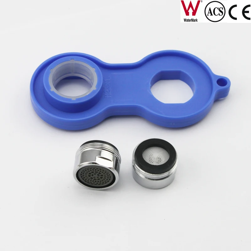 Brass Faucet Aerator Tap Spout Filter With Water Saving Packing By 2pcs