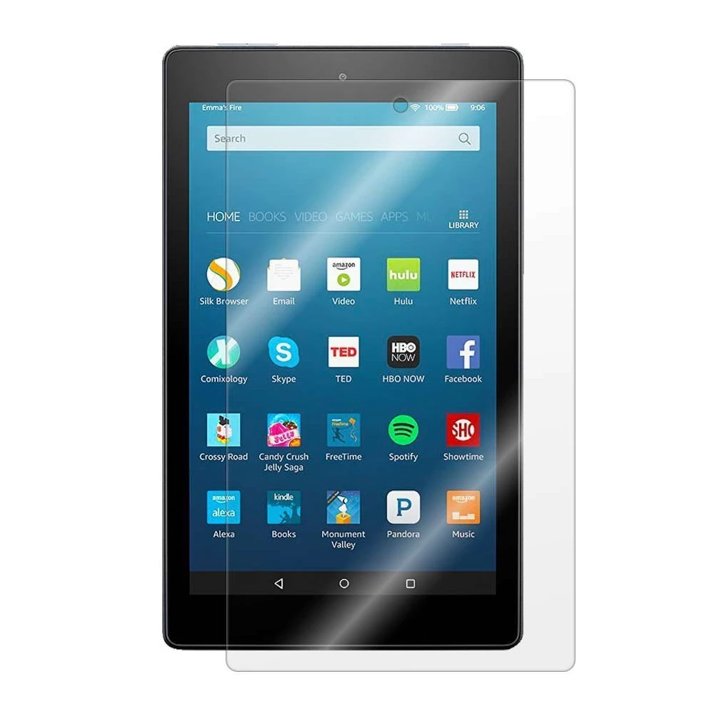 Antiscratch Clear Lcd Screen Protector Shield Film For New Fire Hd 8