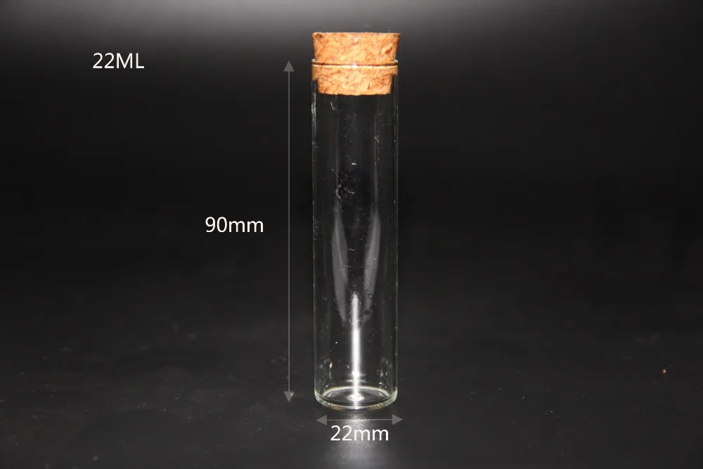 10 шт./лот 4 мл 5 мл 6 мл 18 мл 22 мл трубки банки Стекло бутылок флаконы с пробками пробка Свадебные дома декор крышка для миски с едой для хранения бутылок, банок