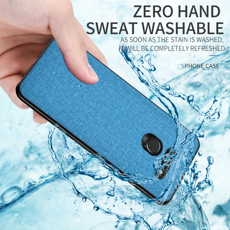 

Luxury Cloth Texture Case For LG G8 G8s ThinQ K40 V40 Fabric Cover For LG Stylo 5 Soft TPU Protection Phone Shockproof Carcasa