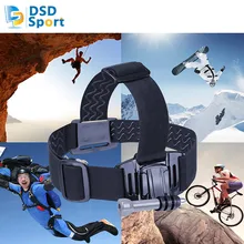 SAQN for gopro hero 5 accessories handlebar mount compatible Action camera accessories for go pro5 4 3+3sj5000 sj4000 xiaomi A6B