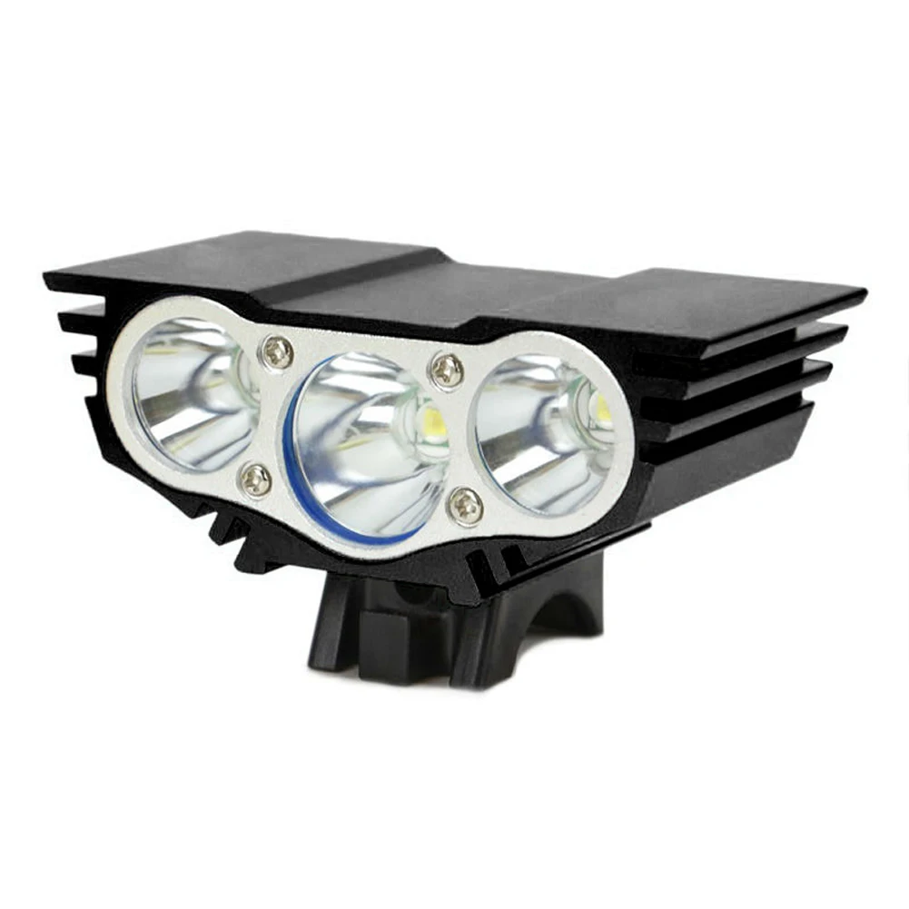 

TSLEEN Aluminum Shell 6000lm Led Bicycle Light Rechargeable Bike Frontlamp+Battery Night Riding Racing XM-L T6 HeadLamp 4 Modes