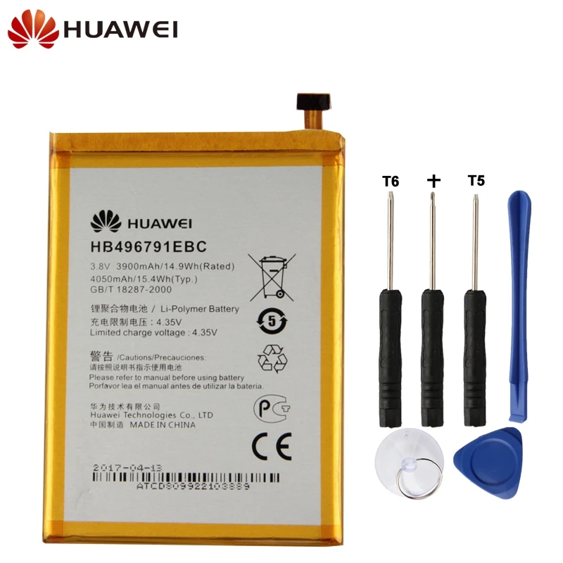 

Original Replacement Phone Battery For Huawei MATE 1 Ascend MT2-L05 MT1-T00 MT1-U06 MT2-L02 HB496791EBC Authenic Battery 4050mAh