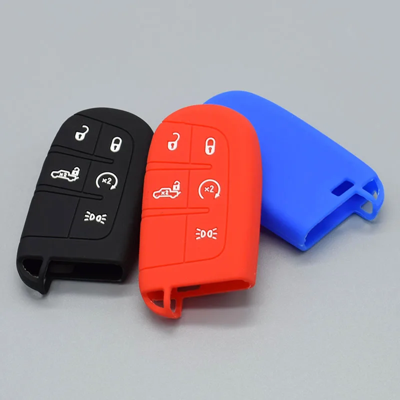 10 units Silicone car key Protector for FIAT TIPO Toro 500X nuovo grazie Remote keyless 5 button Rubber Cover Case Shell | Автомобили и