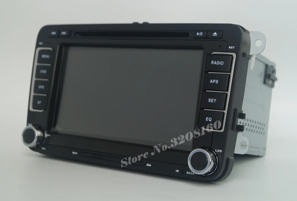 Cheap MAX HD 1024*600 2G+16G Android 6.0 Car DVD Player for VW Passat B6 CC JETTA Tiguan Skoda Golf with Radio BT swc GPS map 4G WIFI 16
