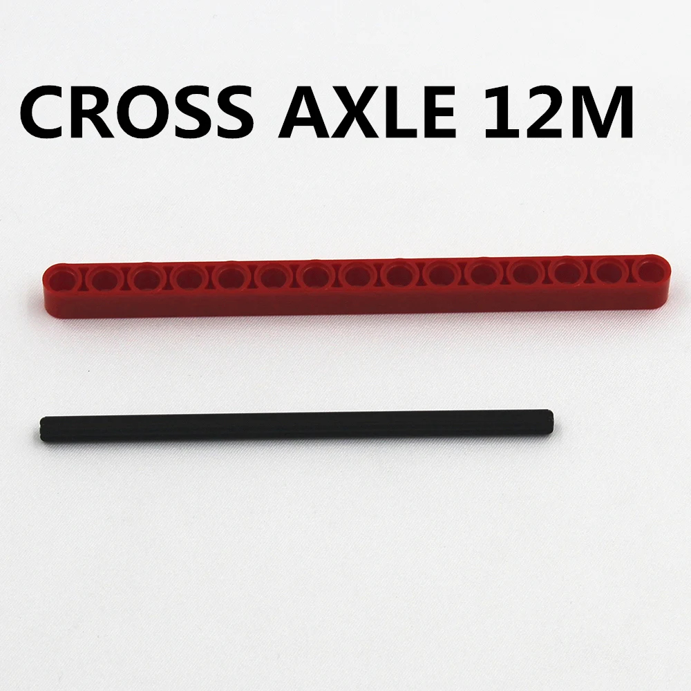 Building Blocks Bulk Technic Parts 10pcs Technic CROSS AXLE 12M compatible with lego for kids boys toy MOC370826