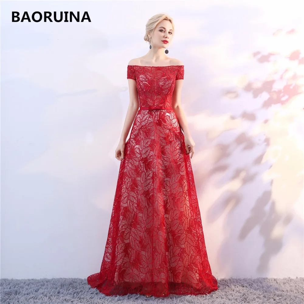 red evening dresses long summer dresses
