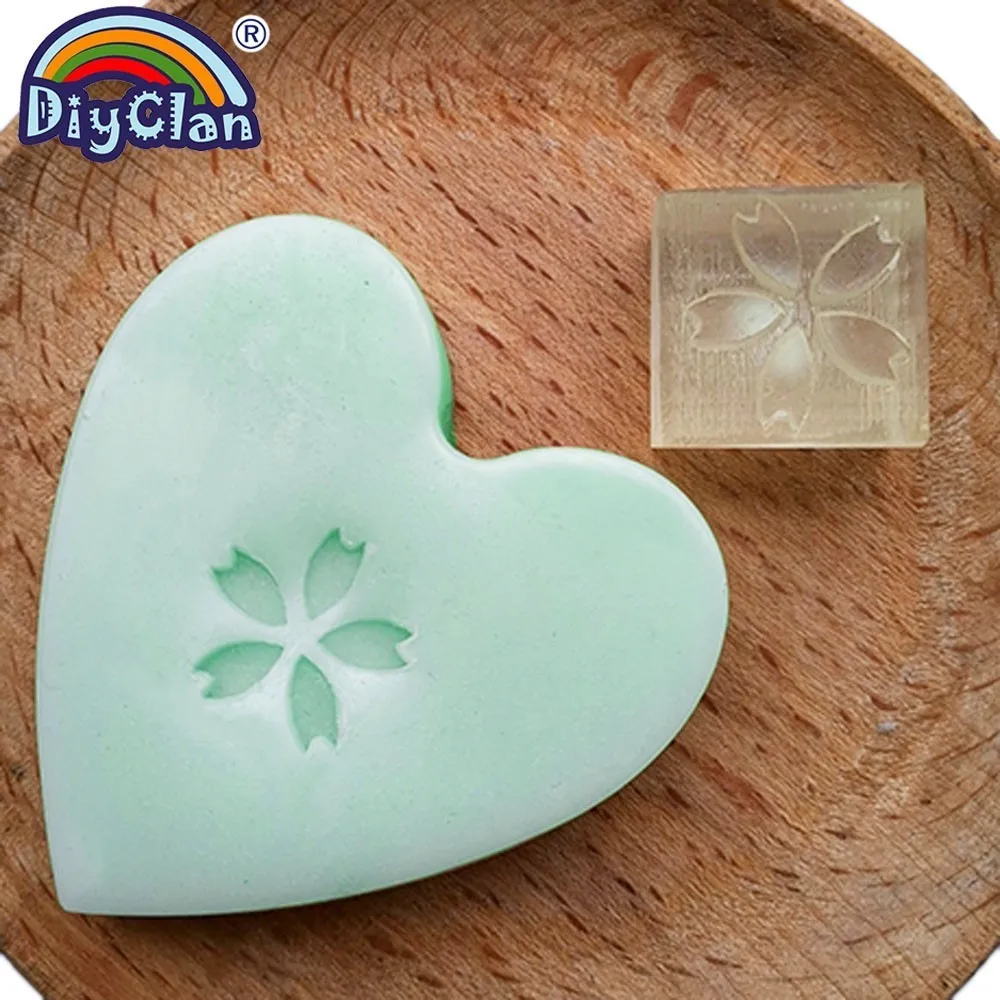 

Plant modeling Acrylic sunflower resin chapte Sophora japonica leaves handmade Resin soap stamp chapter diy patterns Z0069SY