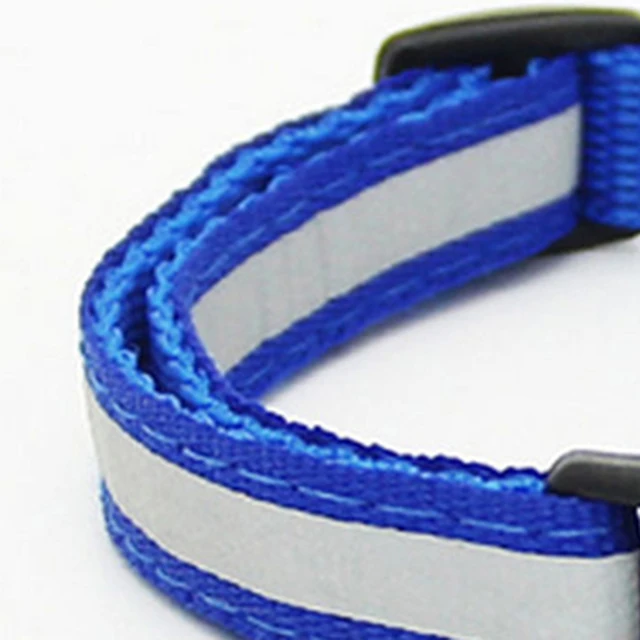 1pc Adjustable Pet Cat Dog Puppy Reflective Collars Safety Buckle Bell Neck Strap Dog Supplies Cat Collars 5