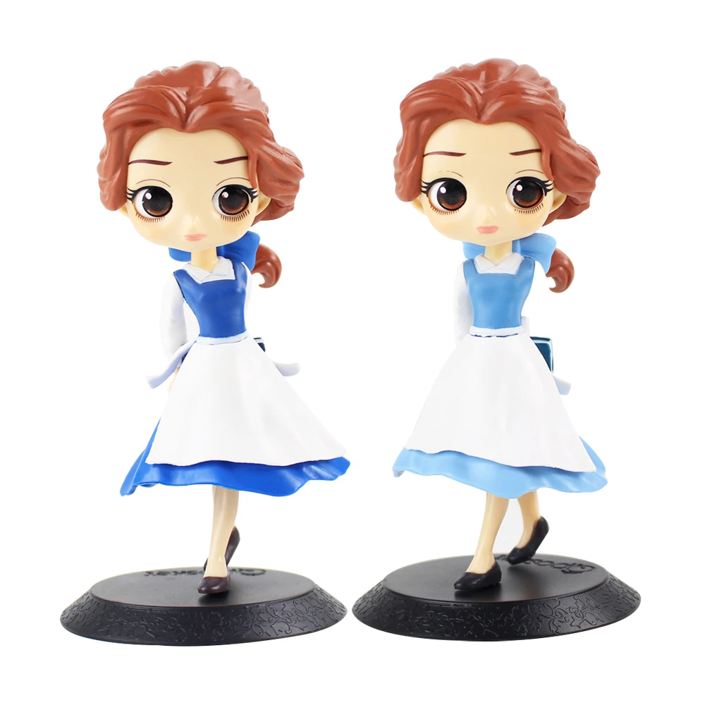 15cm Qposket Toys Princess Belle Country Style Figurine Pvc Action Figures Q Character Model Dolls Action Figures Aliexpress
