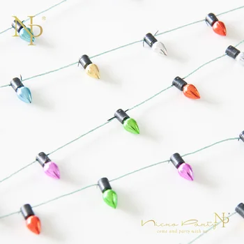 

Nicro 5M Christmas Garland Diy Bulbs Garland Christmas Decorations For Home Xmas Tree Ornaments Kerst Natale Navida #Oth21