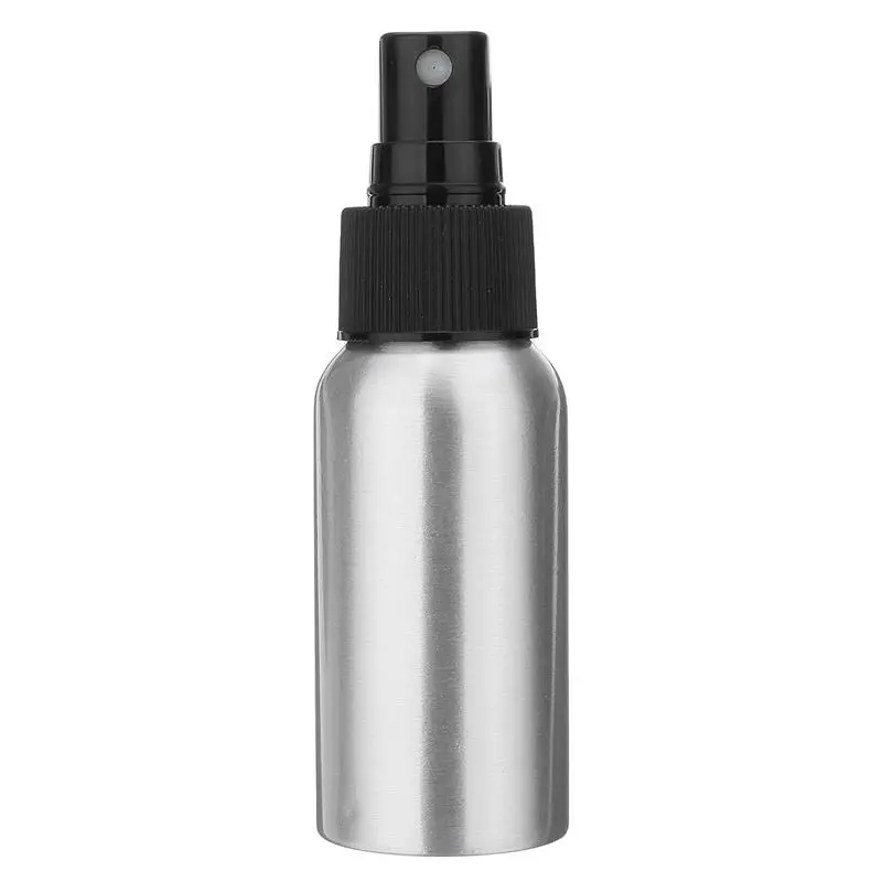1 шт. 30 мл 50 мл 100 мл Алюминиевый распылитель бутылки многоразового использования пустые бутылки черный распылитель с насосом для косметического упаковочного инструмента
