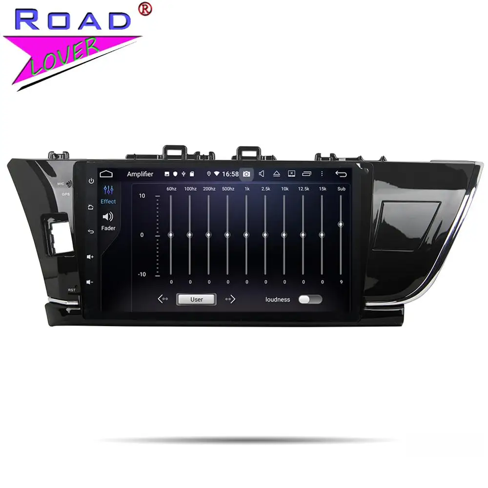 Sale Car Radio 2 Din Android 9.0 GPS Navigation Automagnitol Car Multimedia Autoradio Player For Toyota Corolla 2014-2015 Stereo Unit 5