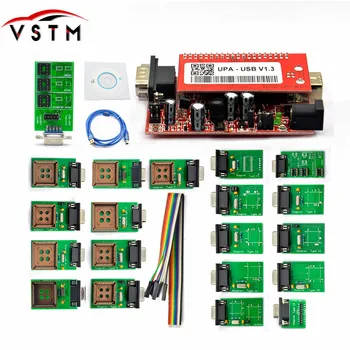 

Factory New UPA USB Programmer with full Adaptors upa usb programmer v1.3 auto Ecu Programmers upa usb programmer free shipping