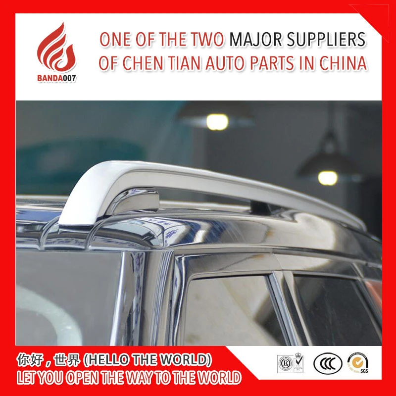 

High quality black silver color screw install aluminium alloy side rail bar roof rack for Discovery 5 LR5 2017 2018 17 18