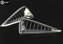 FREE SHIPPING Fit Toyota Camry Exterior Automobile side air outlet decorative frame ABS chrome/Electroplate decoration cover
