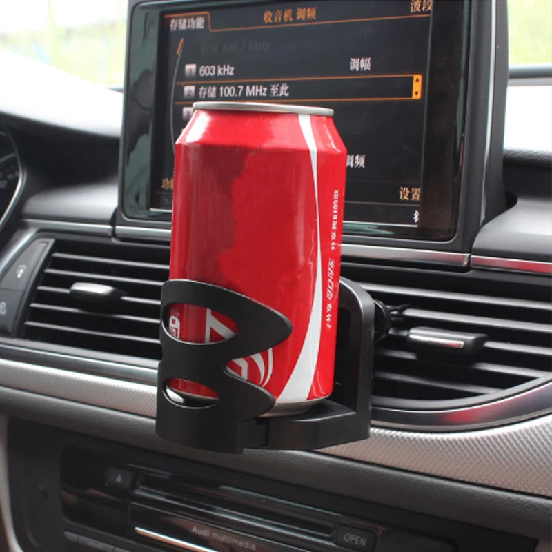 Dual Use Car Drink Cup Holder Air Conditioning Inlet Car Cup Bottle