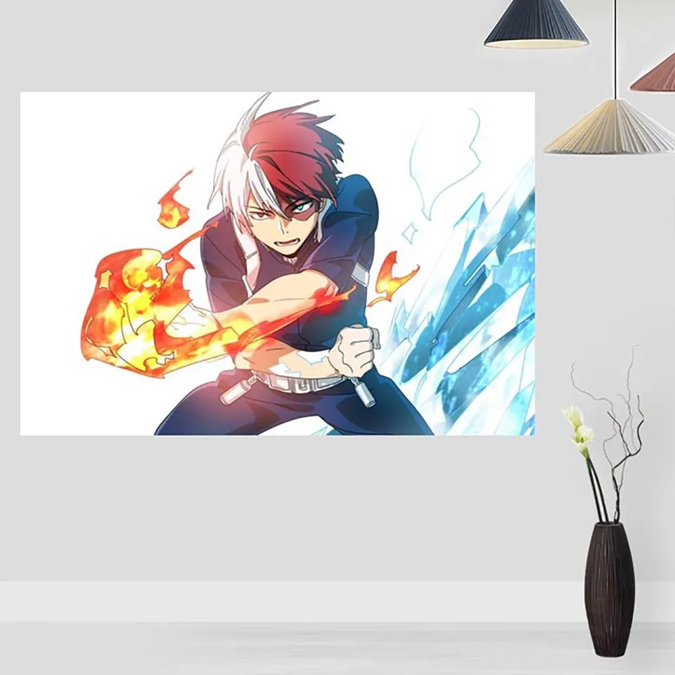 Картина на стену 5D DIY Алмазная вышивка аниме My Hero Academy наклейка с изображением квадратной вышивки крестом украшение для дома