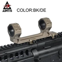 Aimtis GE Охота прицел крепление оптического 1 «/30 мм Диаметр кольца AR15 M4 M16 с пузырьковый уровень подходит Уивер Пикатинни