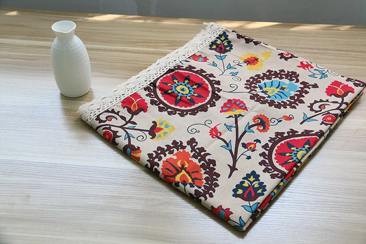 Estilo Bohemia, Toalhas De Mesa De Flor