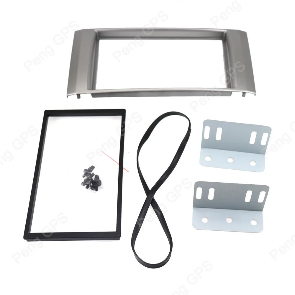 2 din автомобиля Радио Стерео фитинг фасции установка для ISUZU D-Max 2006-2011 Fascias панель с креплениями ободок аудио тире fit DVD плеер