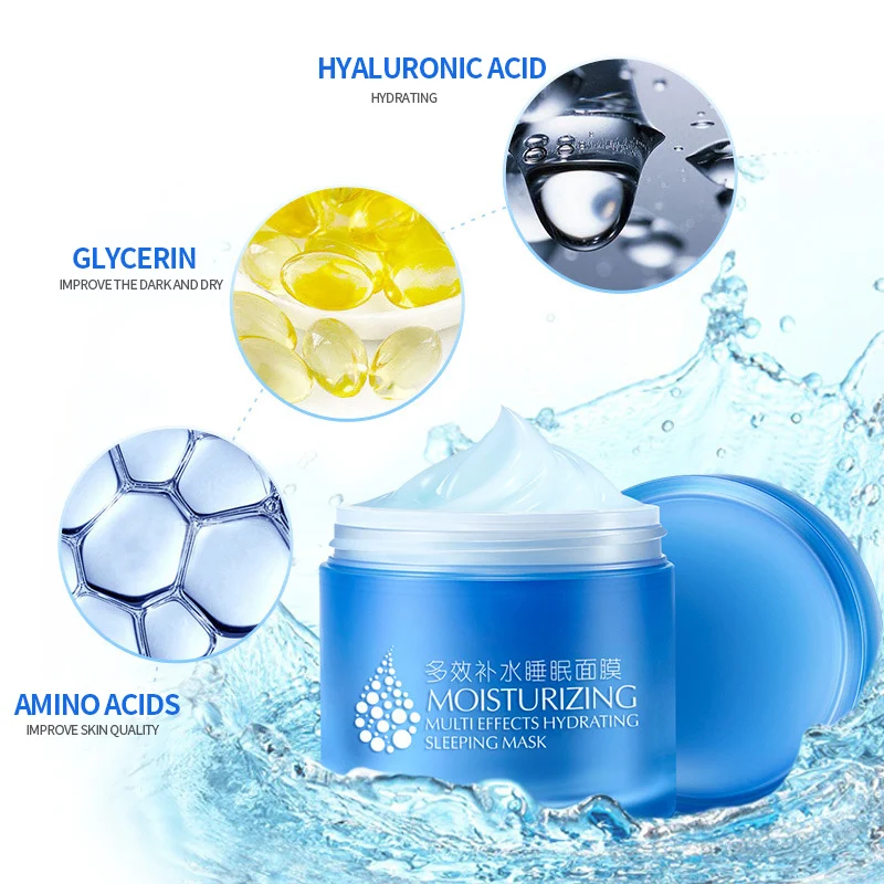 LAIKOU Mask moisturizing multi effects hydrating Sleeping Facial Mask