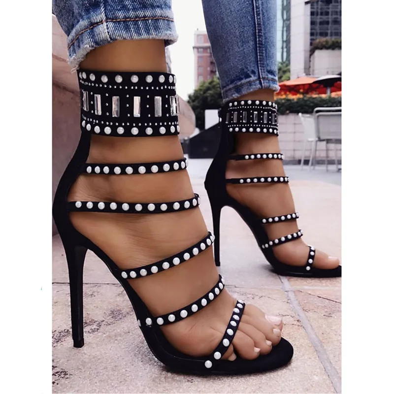 

Spring Summer Gladiator Sandals Women High Heels platform Ladies Sandals Party Dress Wedding Shoe Woman Sexy Open Toe Sandalias
