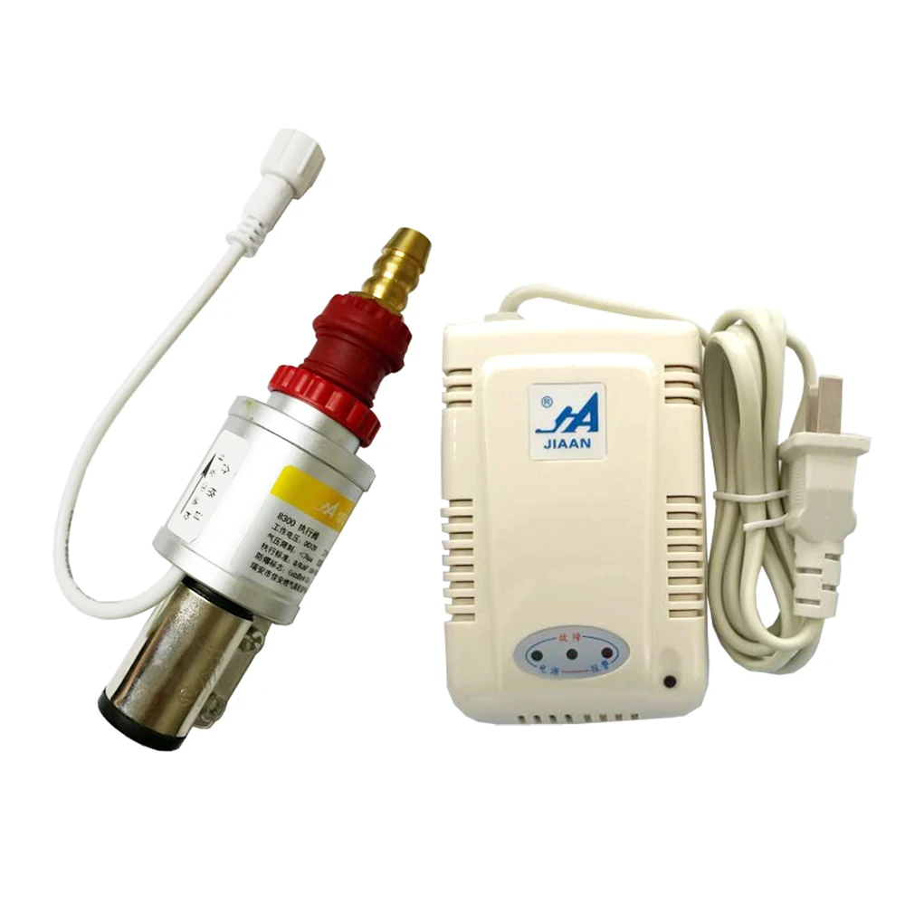 JA8300-A Термальность детектор утечки сигнализации отрезать самозакрывающиеся клапан газовый Smarhome Управление магнитный клапан