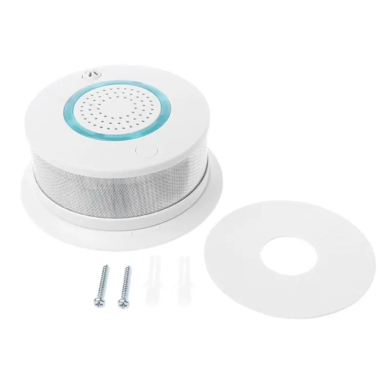 

Premium Smart WIFI Wireless Alarm Temperature Sensor Fire Smoke Detector for Home Security APP Remote Control Gadgets