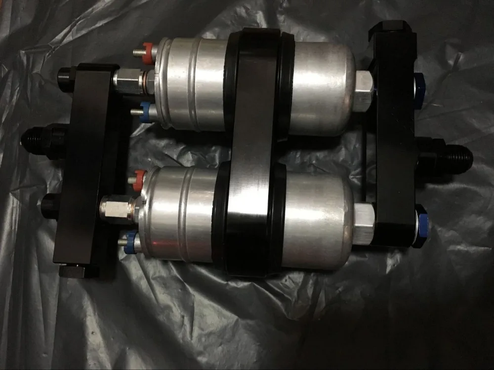 

NEW KITS FOR DUAL 0580254044 300LPH FUEL PUMP FUEL ENTRY BAR AN FITTING INLET MANIFOLD OUTLET FUEL MANIFOLD KITS