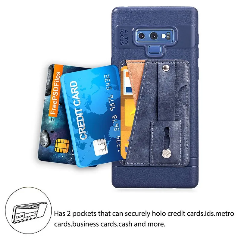 Кожаный чехол для Samsung galaxy A8 A6 S8 S9 Plus 2018 S7 Edge J2 Prime A5 A7 J4 J6 J330 J530 note 8 9 задняя
