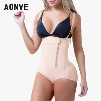 

Aonve Women Waist Cincher Bodysuit Shaping Sexy Waist Underwear Butt Control Panties Shaperwear Waist Slimming Belt Body Shaper