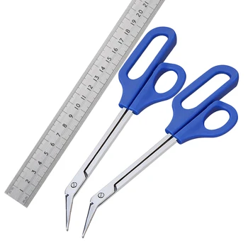 

1pc Long Reach Easy Grip Toe Nail Toenail Scissor Trimmer for Disabled Cutter Clipper Manicure Pedicure Trim Chiropody 20cm