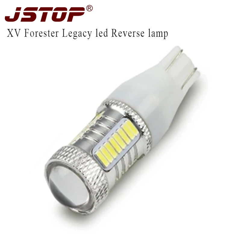 

JSTOP XV Forester Legacy led Back light 12VAC lamps External Light 4014SMD Reversing lamp canbus lights T15 w16w Reversing bulbs