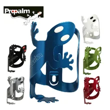 Propalm bicicleta de aleación de aluminio de bicicletas botella de agua titular houder bidon ciclismo mtb bici del camino de jaula de la botella accesorios de bicicletas