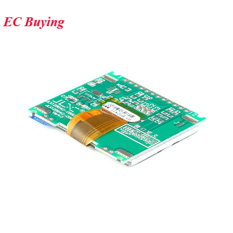 12864 модуль ЖК дисплея плата с экраном COG 12864G белый SPI 128X64 086 P 128*64 точечный матричный