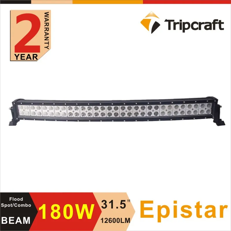 

32''inch curved car led work light bar 180w offroad driving light lamp 12600 LM Combo Beam 4WD ATV UTV Car daytime running light