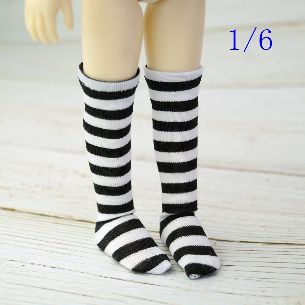 BJD полоски чулки носки сексуальные для 1/3 2" 60 см 1/4 17" 44 см 1/6 высокие BJD куклы SD MSD DK DZ AOD DD использовать куклы