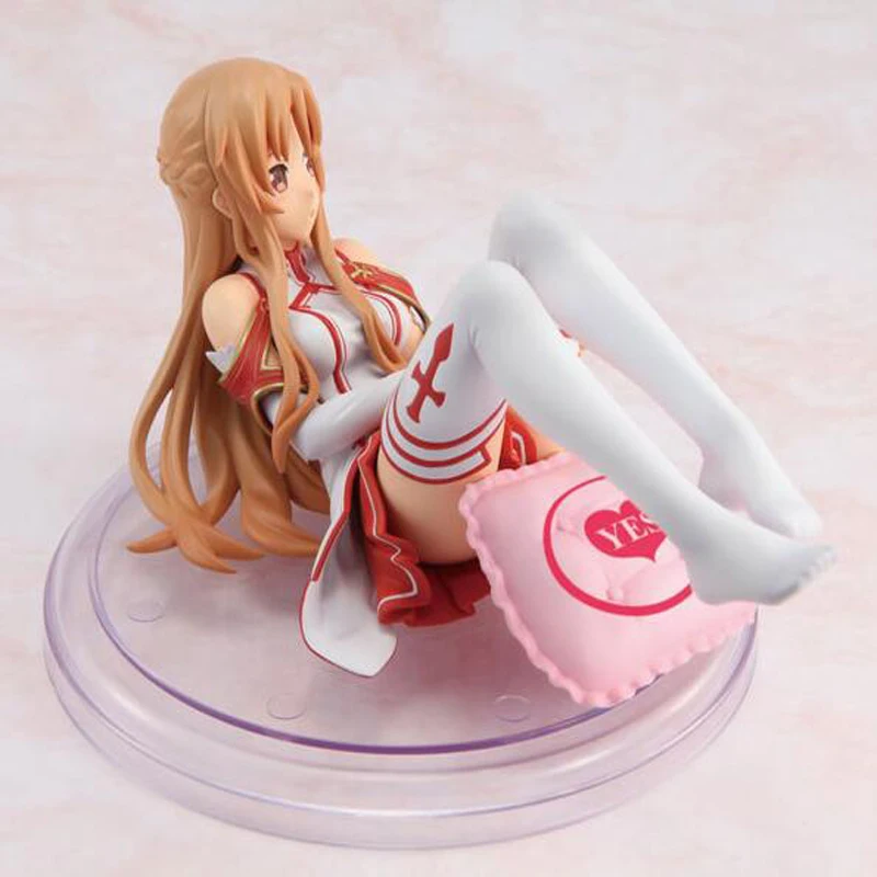 SAO Yuuki Asuna 1/8 масштаб меч искусство онлайн Сексуальная модель кукла с подушкой Коллекция аниме фигурка украшение коробка-упакованная T7421