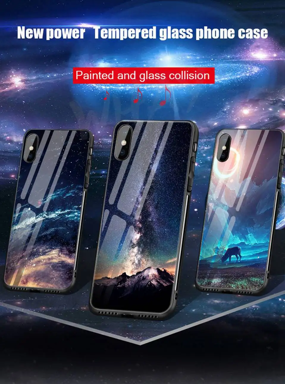Luxury Case For iPhone X Silicone Bumper Mirror Tempered Glass Back Case For iPhone 6 6S 7 8 Plus iPhoneX Cover Funda Coque Capa (1)