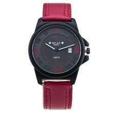 Marque de luxe MILER Femmes Montre Bracelet En Cuir Quartz Montre De Mode Robe Montre Femme Wris twatch relogio feminino montre femme