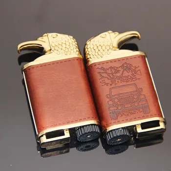 

Originality Personality Will Fire Eagle Metal Inflation Windbreak Straight Lighter A Winger Foreskin Embossing Machine